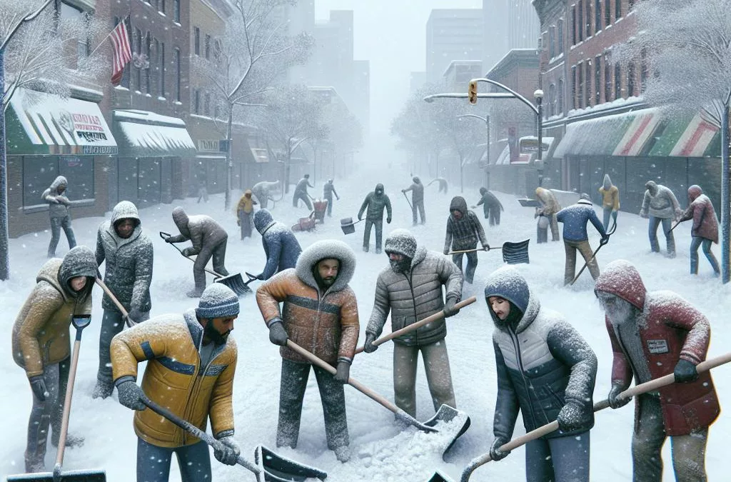 Efficiently Clearing Sidewalks from Snow in Kalamazoo, MI: A Winter Essential