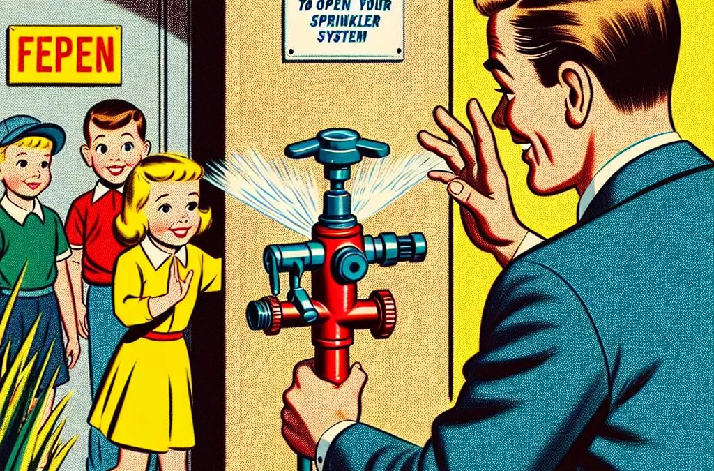 Step-by-Step Guide to Safely Open Your Sprinkler System in 2025